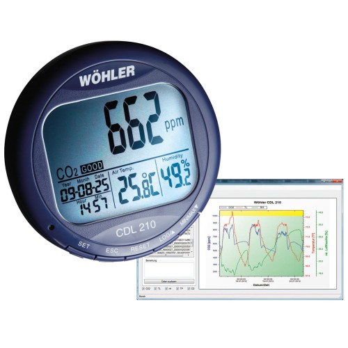 Miernik CO2 Wohler CDL 210