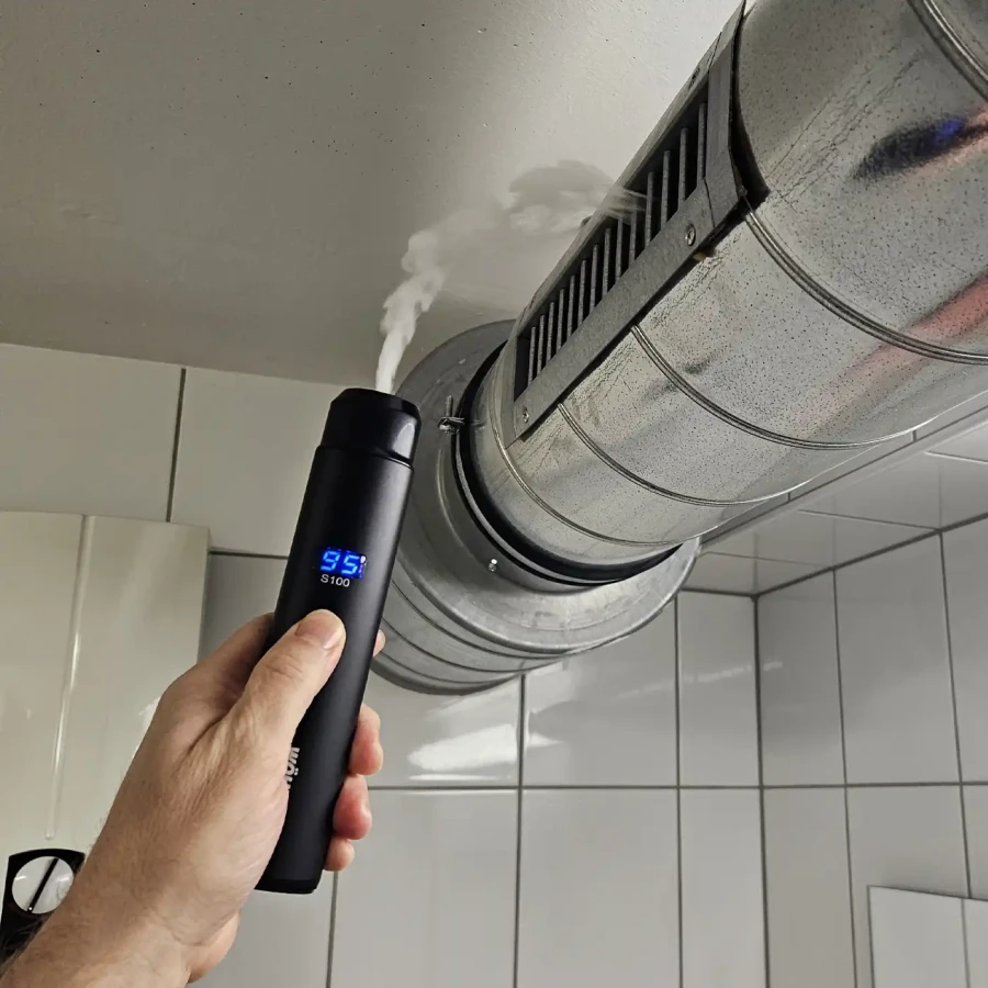 zadymiarka generator dymu sprawdzenie szczelnosci kanałów