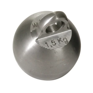 Kula stalowa 2,5 kg z oczkiem